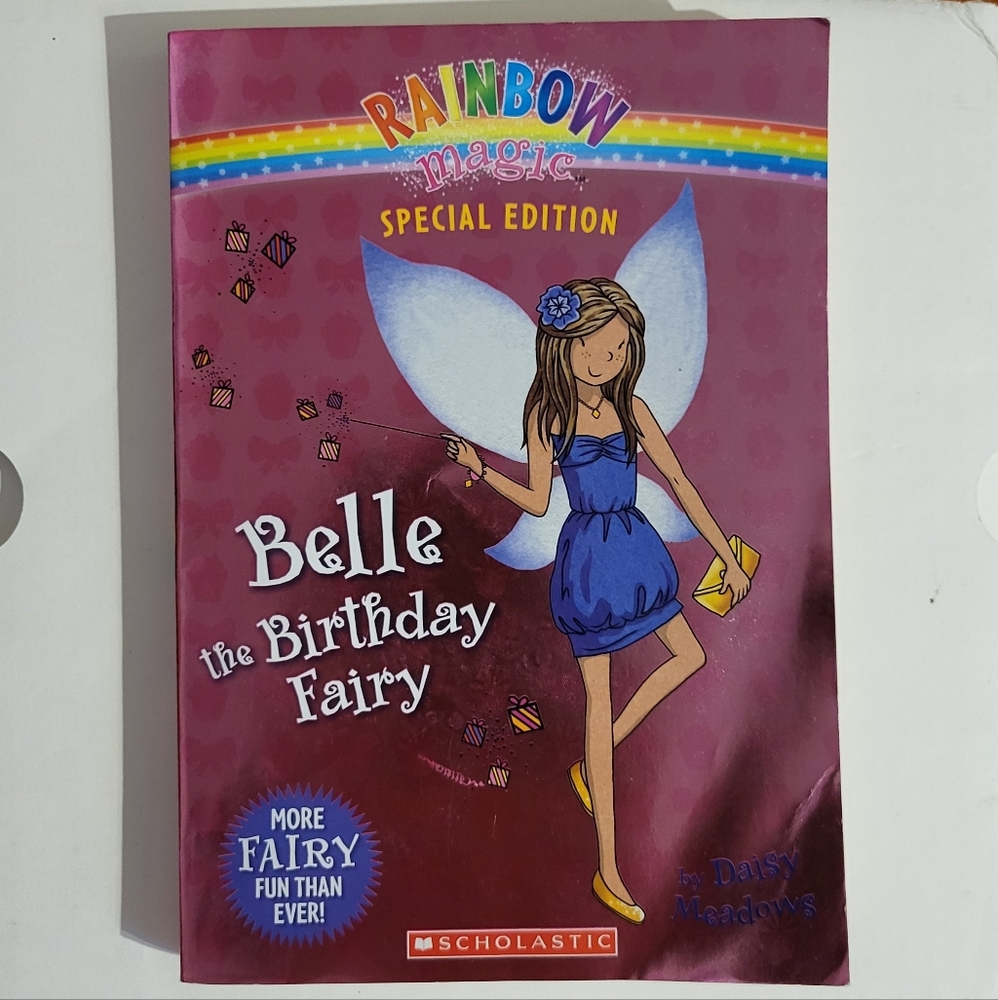 Rainbow Magic Special Edition Belle the Birthday Fairy